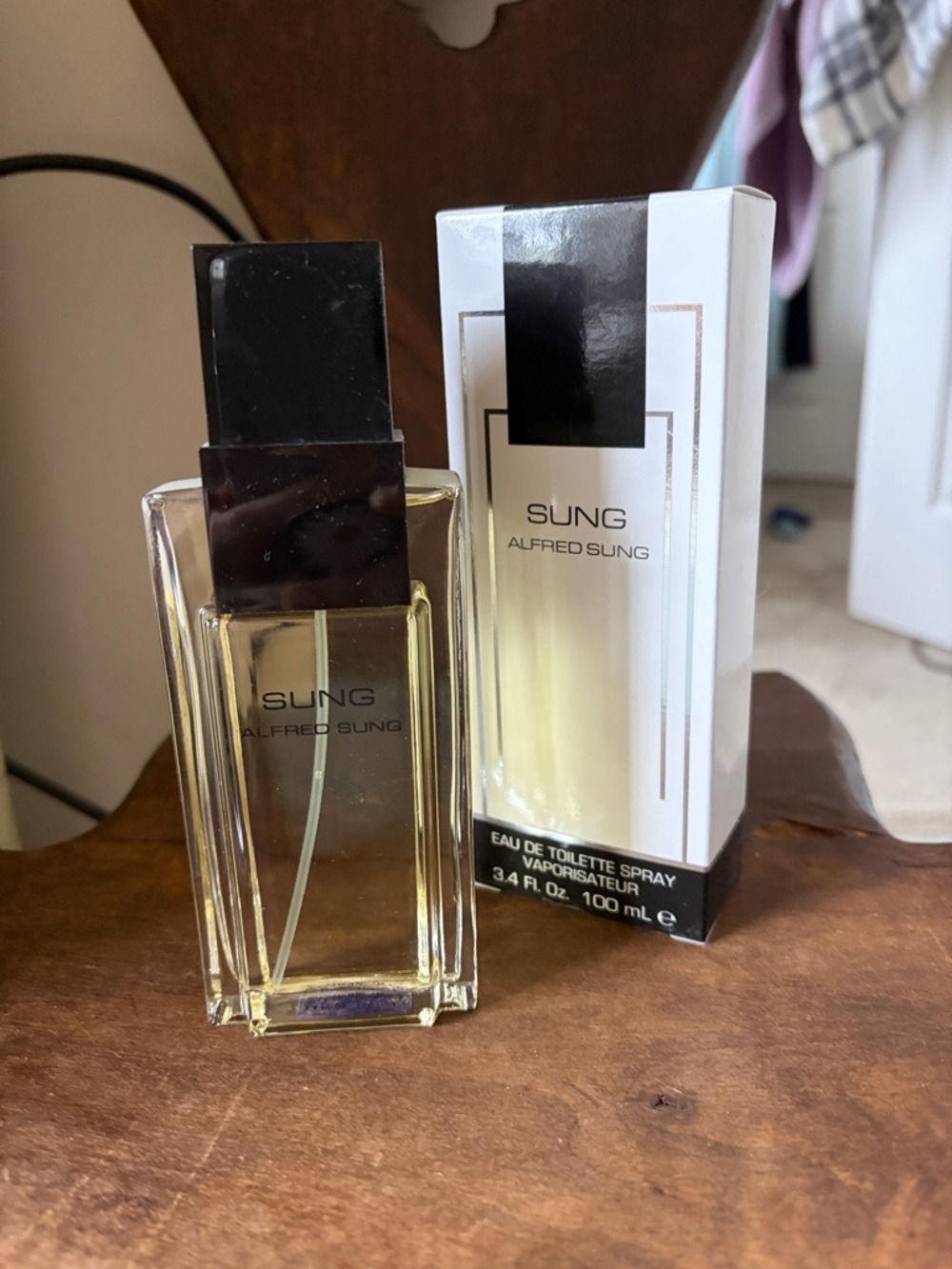 ALFRED SUNG Sung Eau de Toilette - Amber & Black Bottle